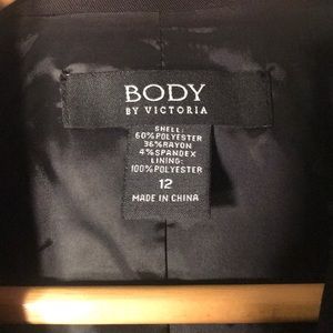 Victoria's Secret Jackets & Coats - VS Body by Victoria One Button Black Blazer - 12 Victoria's Secret Jackets & Coats - VS Body by Victoria One Button Black Blazer - 12